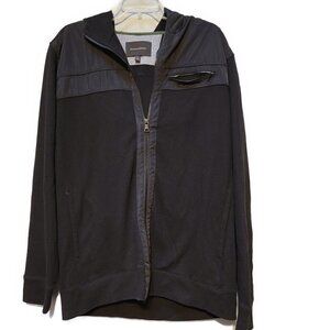 Banana Republic zippered hoodie - Black - Sz XL